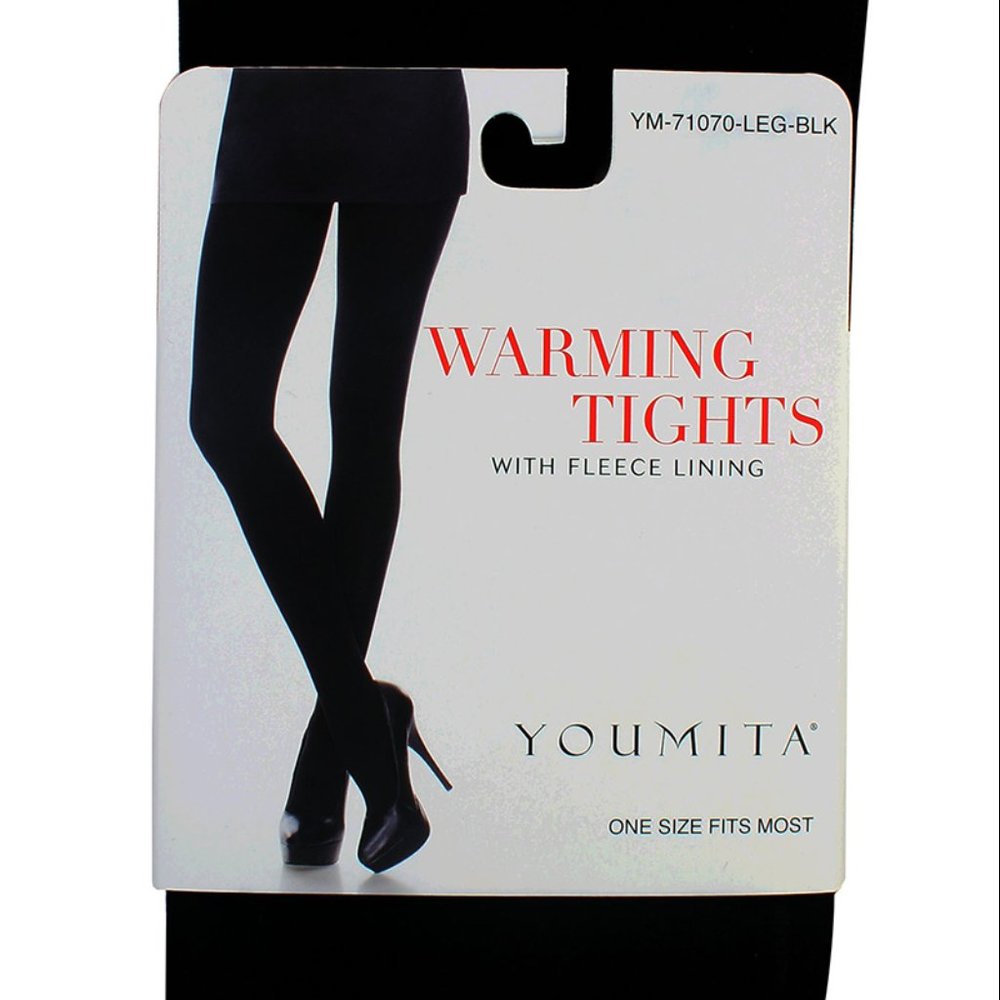 FLEECE LINING WARMING COZY FALL WINTER BASIC TIGHS